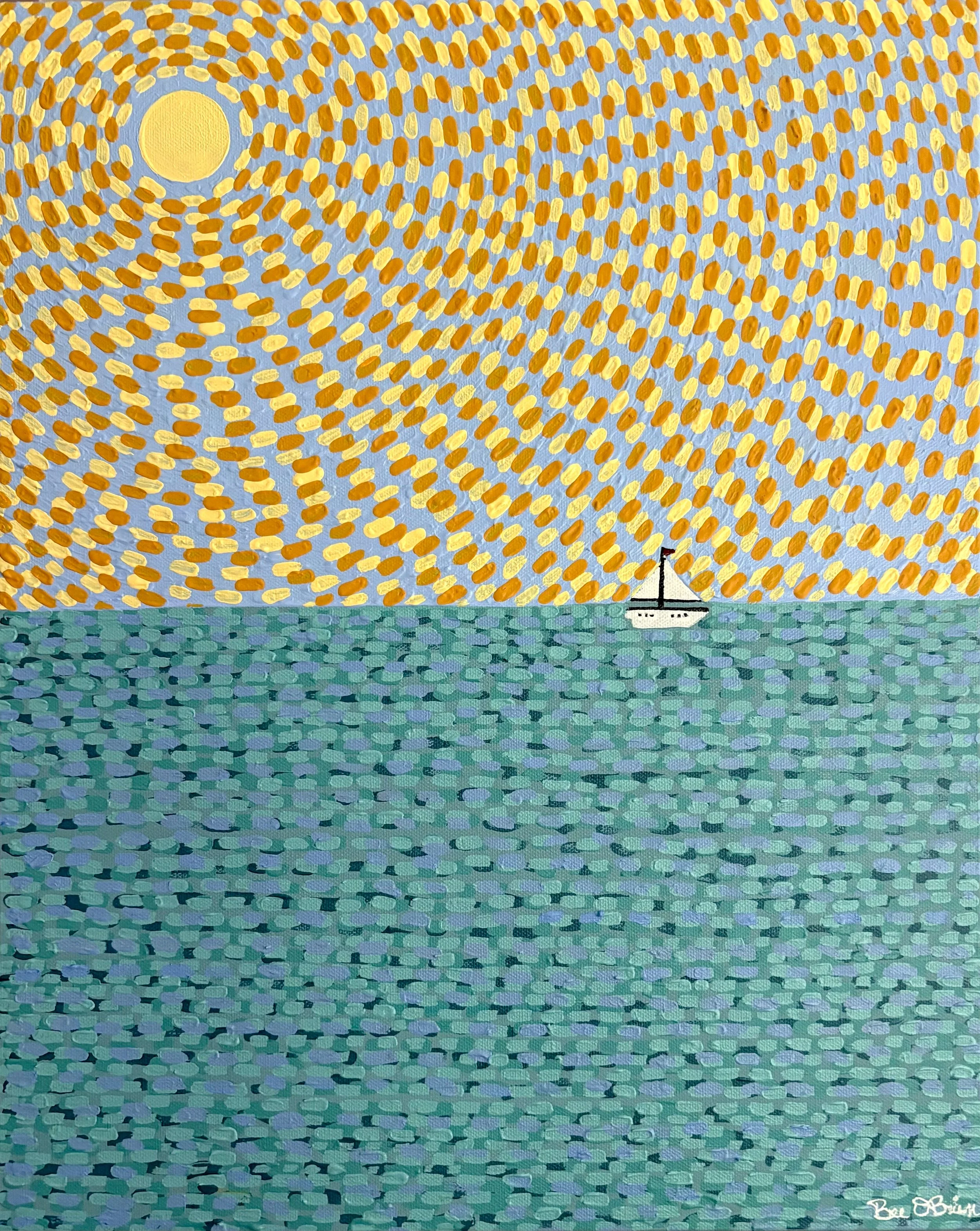 Sunny Sail (2026)
Series: DREAM
Acrylic Paint on 16x20'Beth Bruckner O’Brien

