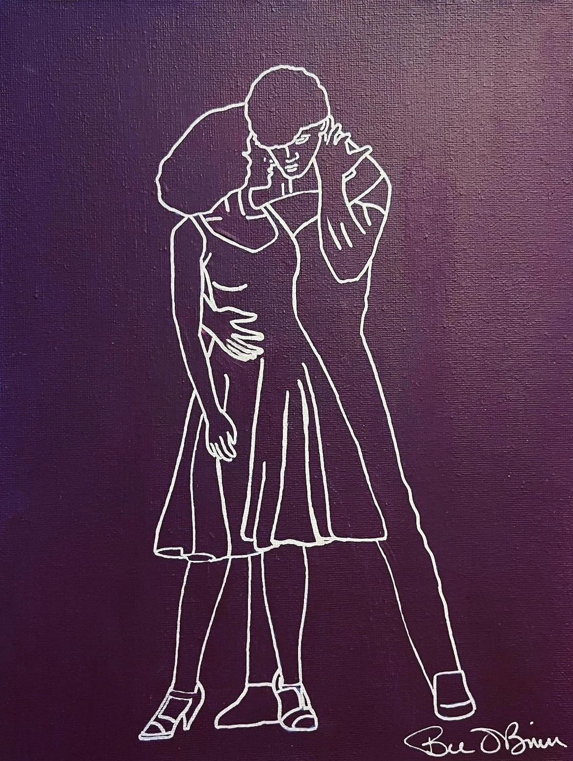 Dirty Dancing (2022)
Series: FLIRT
Acrylic on 9" × 12" Canvas Board
Beth Bruckner O’Brien

$300