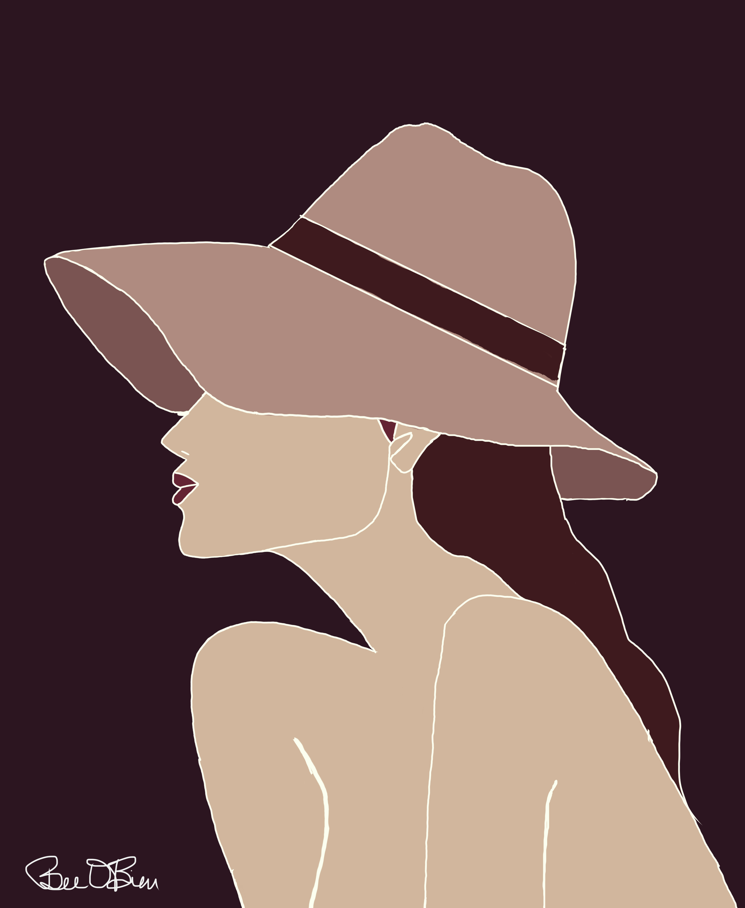 
You Can Leave Your Hat On
Digital Painting using Procreate
Upon request