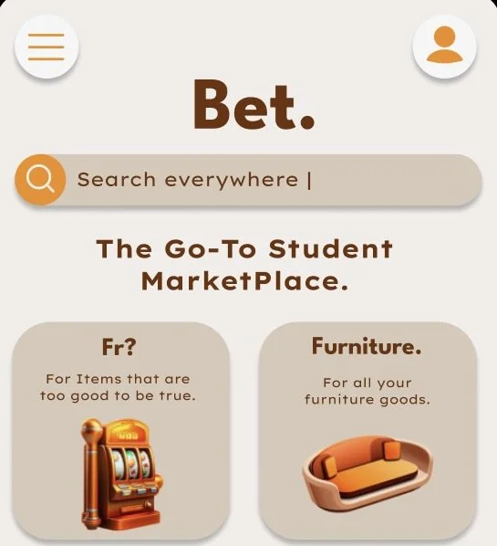 Bet. - iOS App Figma Mockups