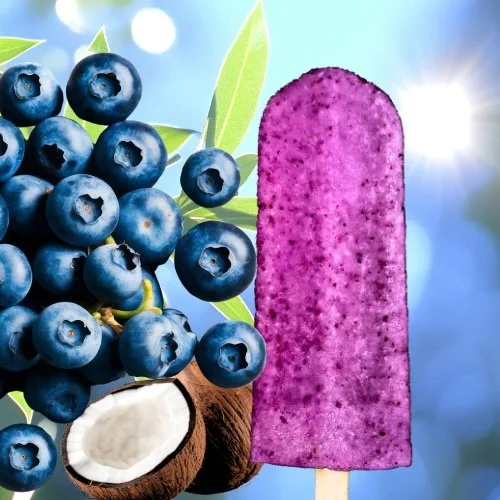 Blueberry Coconut Cream