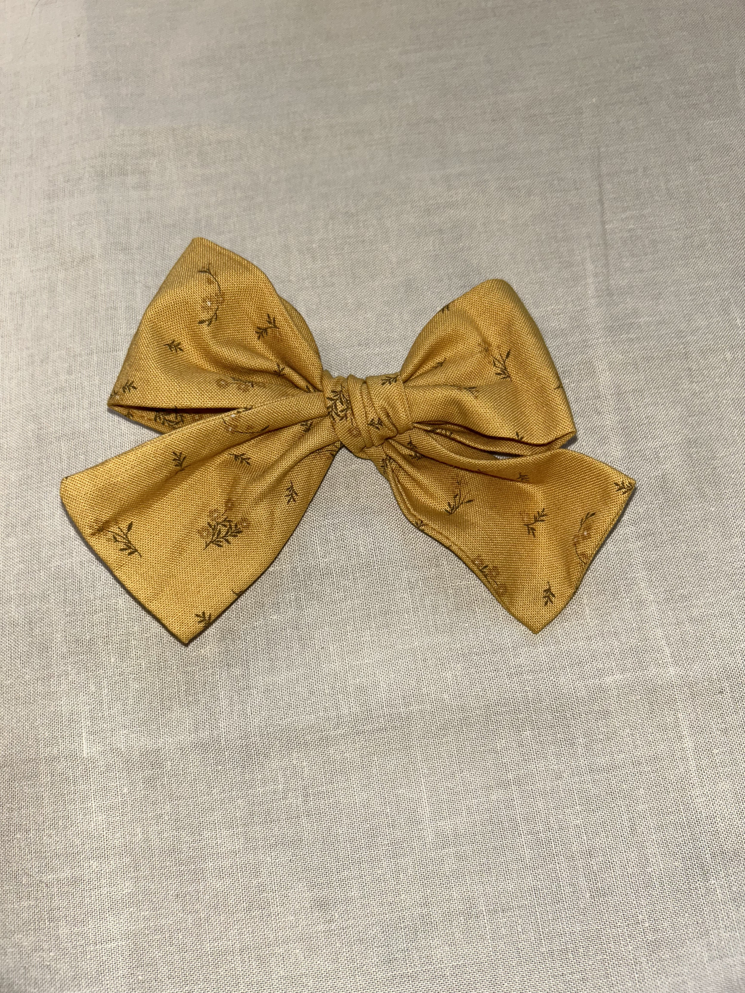Yellow Fall Bow