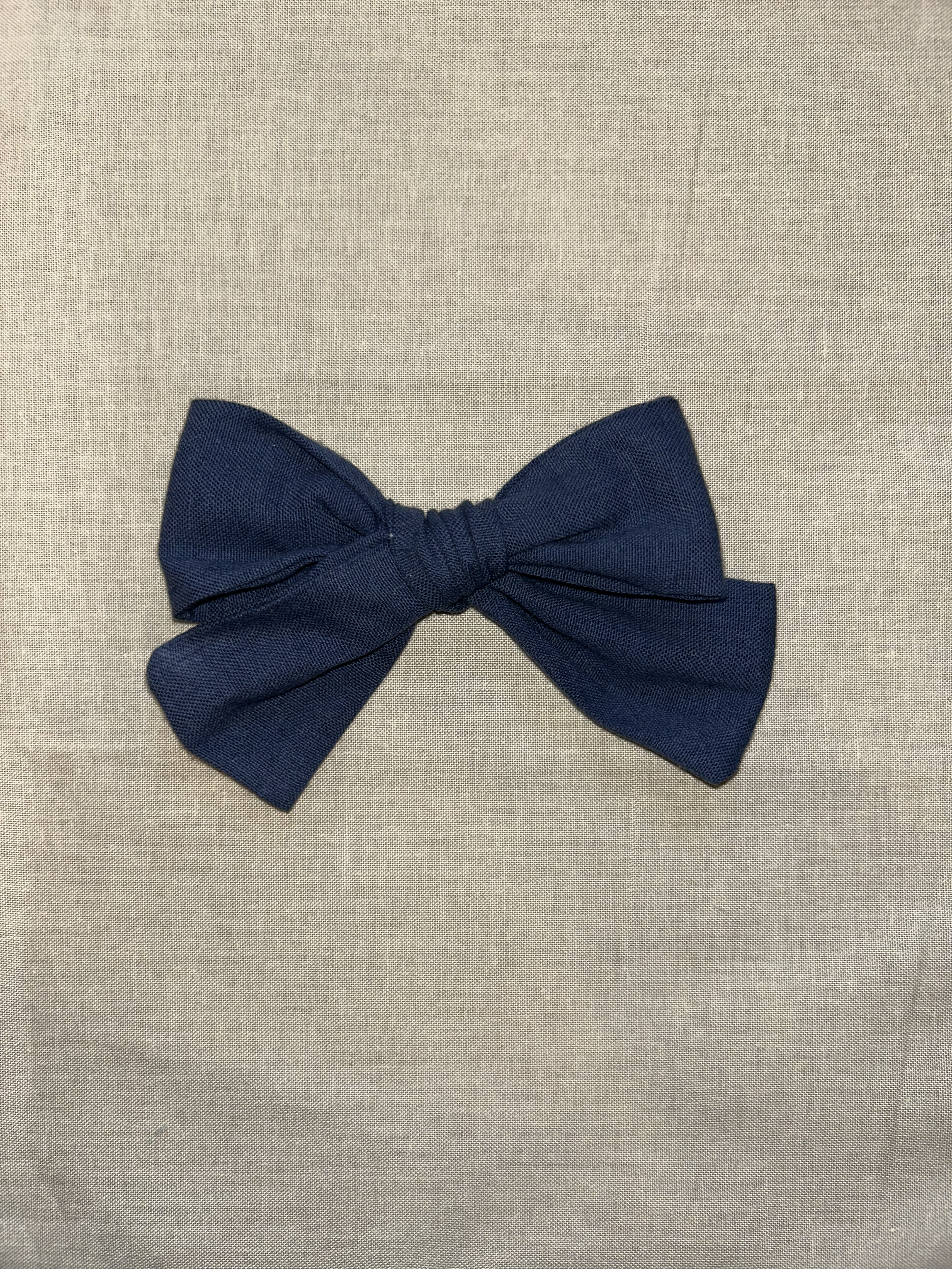 Navy Fall Bow