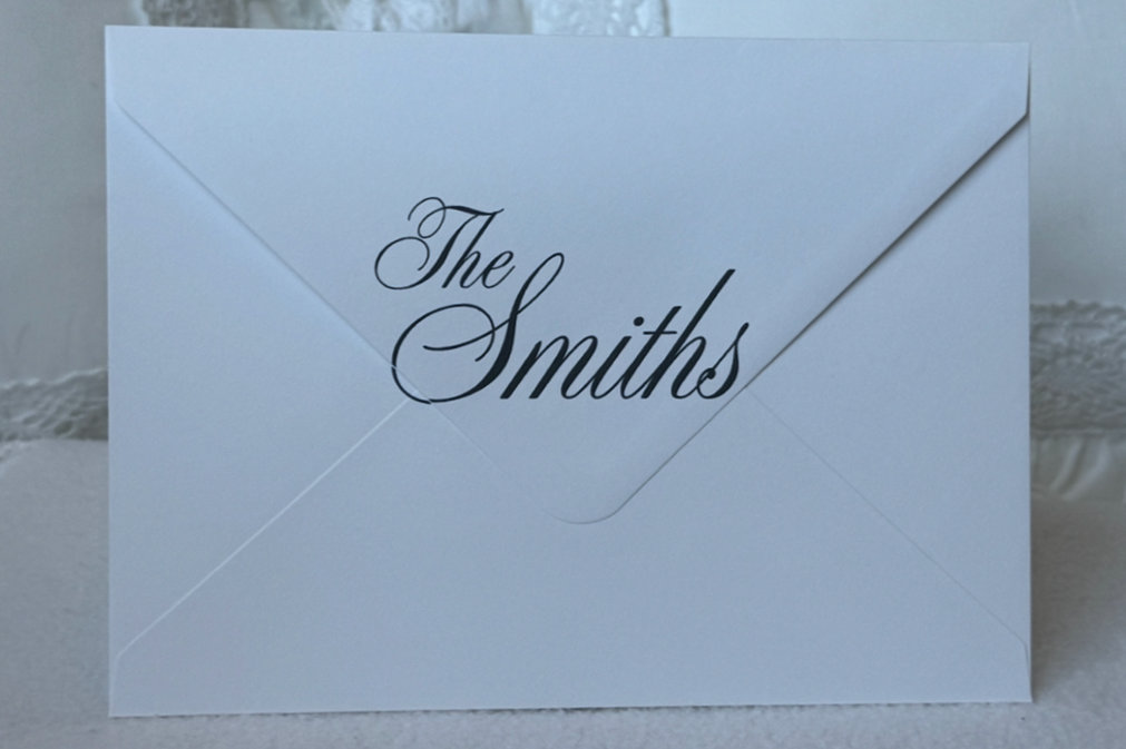 Forever Name - Sign-off Envelope