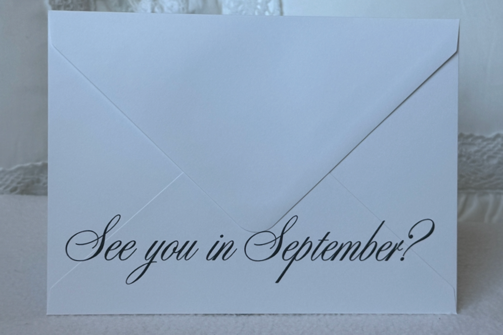  The Countdown Begins - Sign-off Envelope