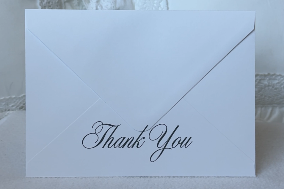 Thank You  - Sign-off Envelope