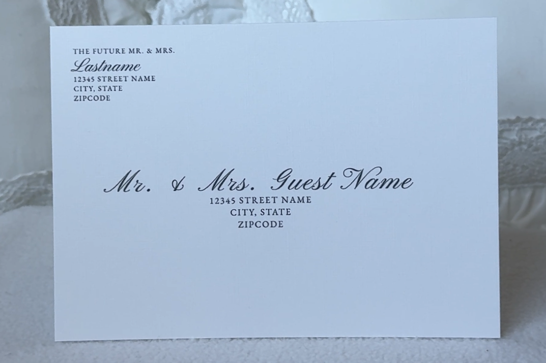 Addressed - Envelope
