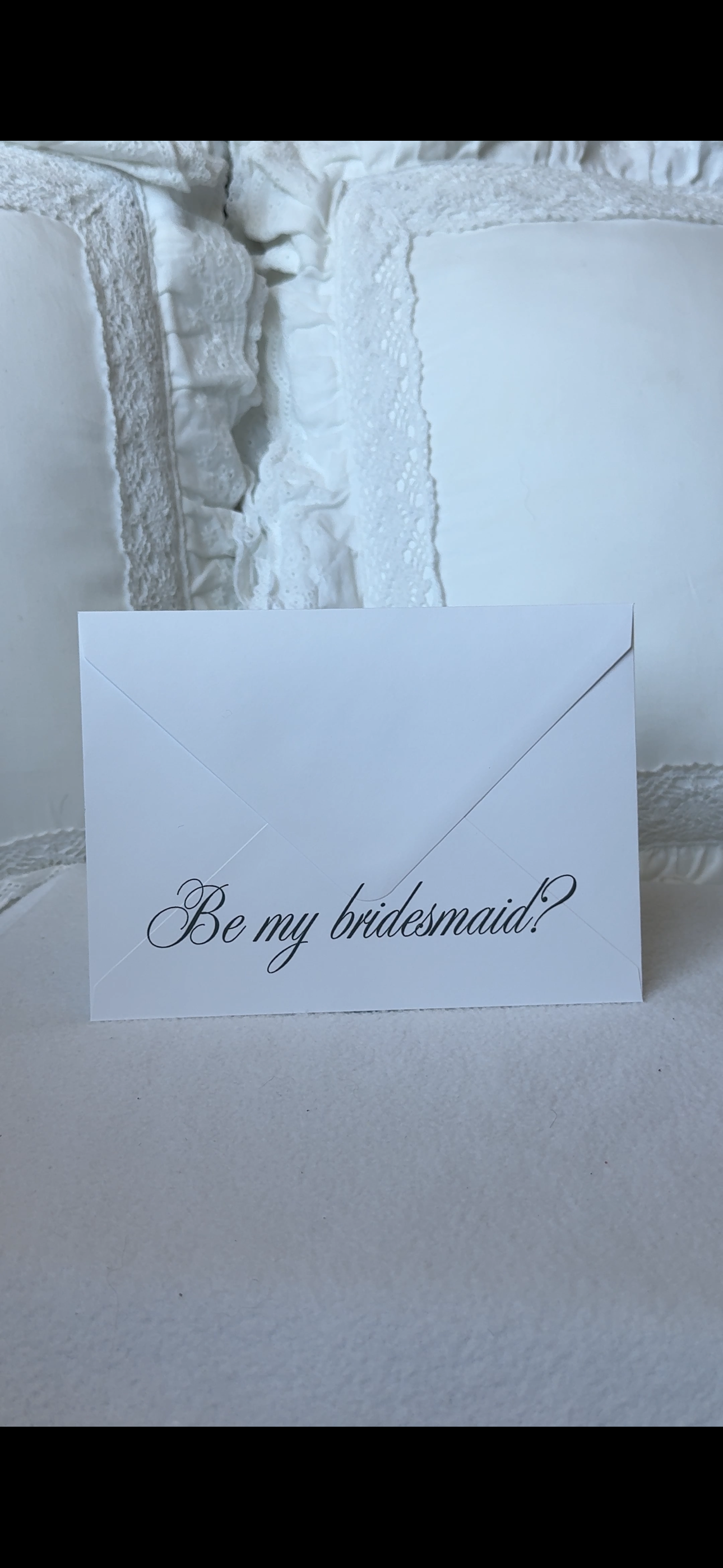 Bridal/Groom Part y Proposal Envelopes 5x7 Euroflap