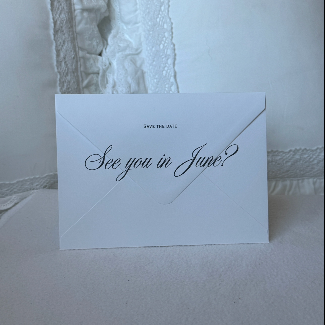 Save the Date Envelopes – Month Phrase (5x7 Euro Flap)