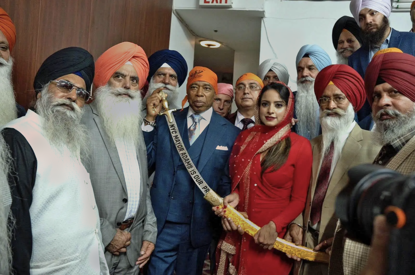 Jenifer Rajkumar and Eric Adams Bring Sikh Community Together in Wake of Anti-Sikh Hate Crimes