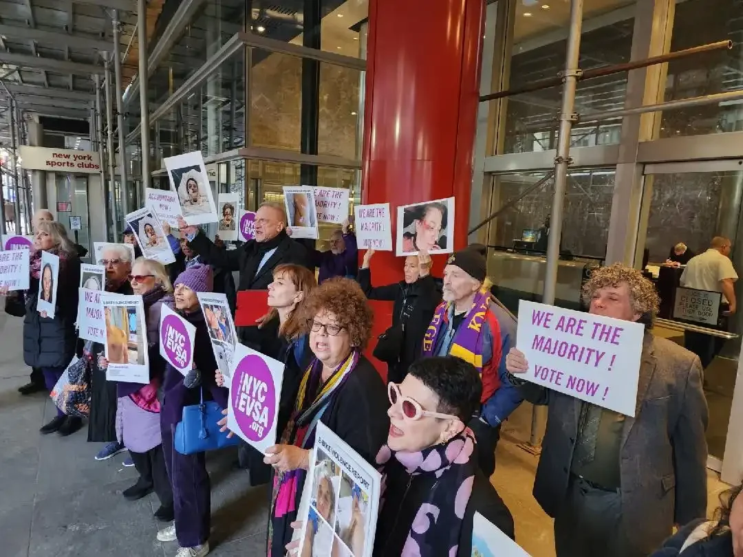 E-bikes in NYC: Safety advocates rally in Midtown for registration law to combat ‘lawless’ riding