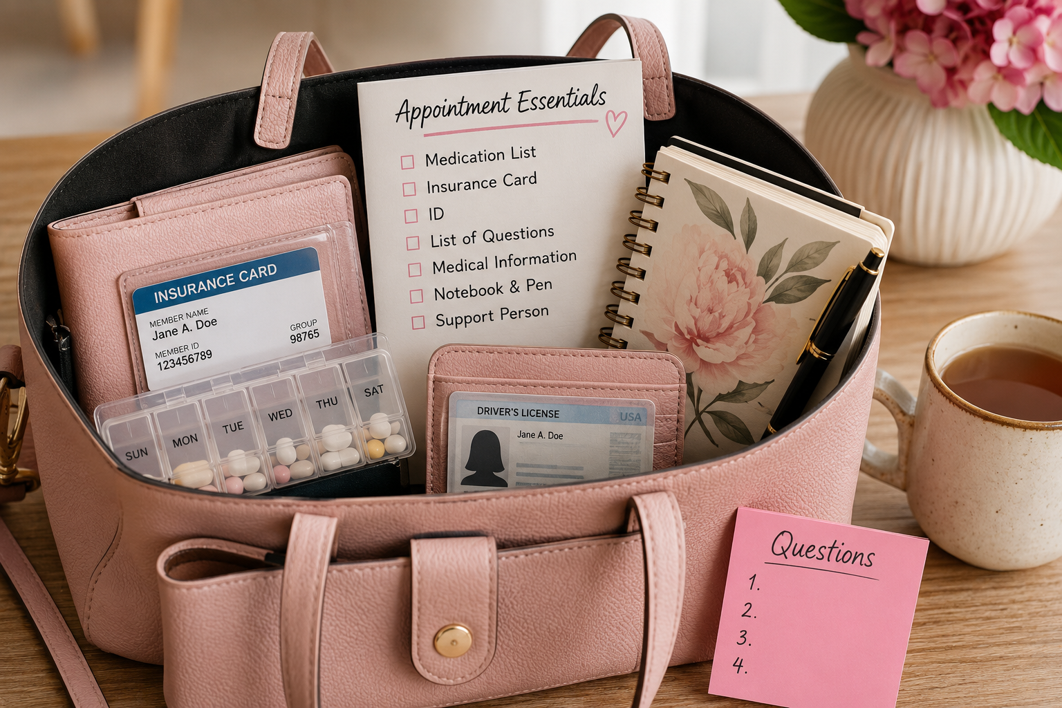 Don't Forget These: What to Bring to Every Doctor Appointment