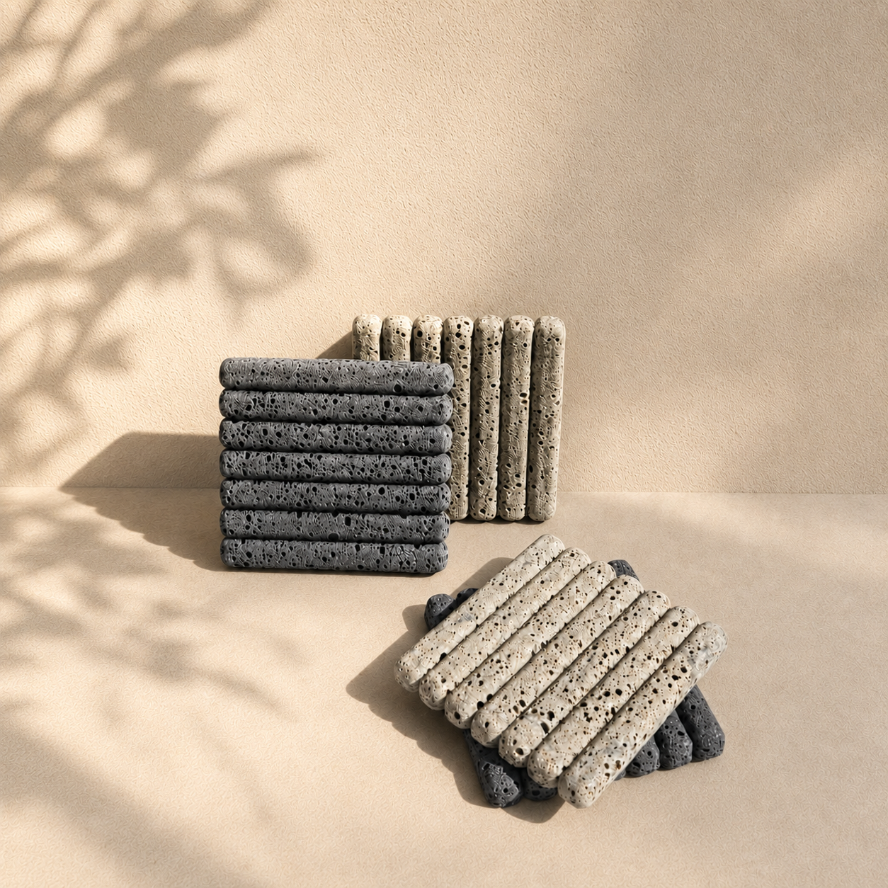 Foamed Ceramic Coasters