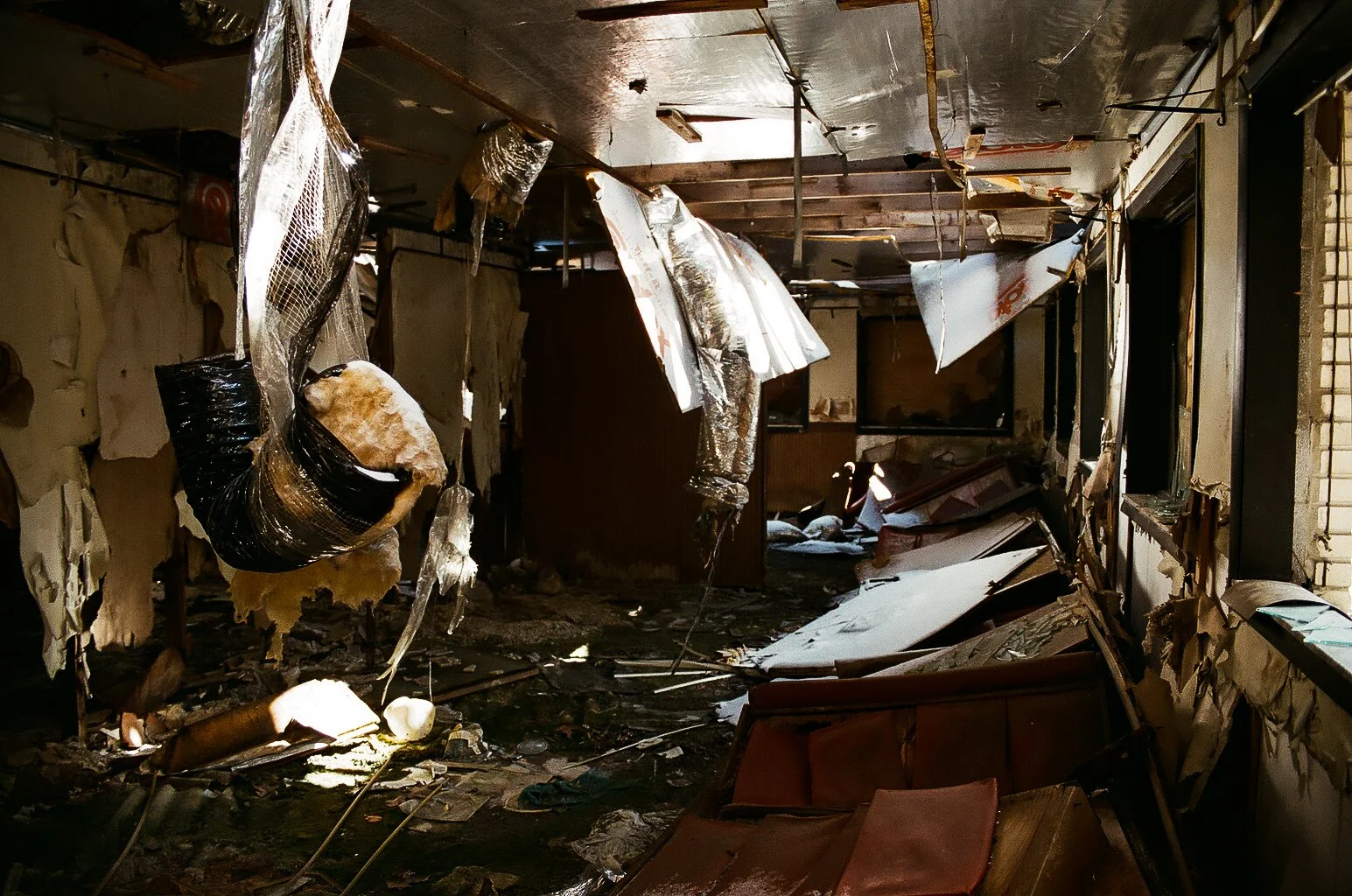 dilapidated Motel Montana 