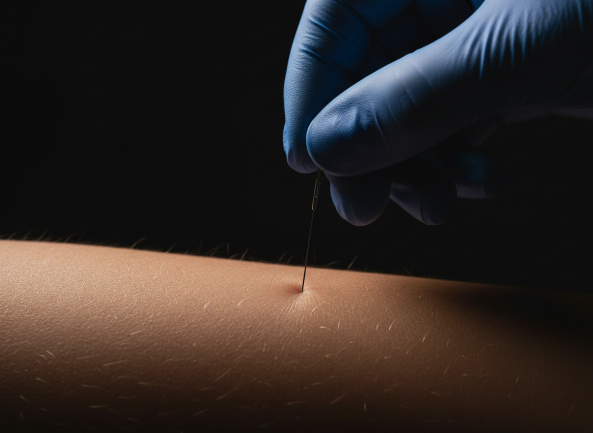 Dry needling treatment