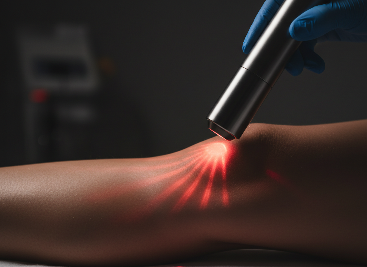 Cold laser therapy treatment