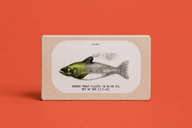 José Gourmet Smoked Trout Fillets in Extra Virgin Olive Oil (90g)