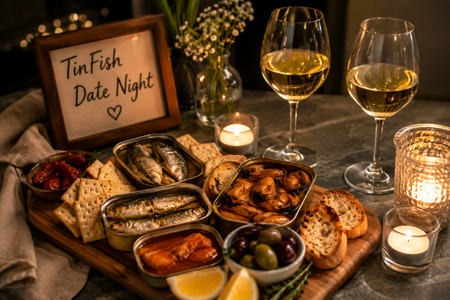Tin Fish Date Night: The UK's Newest Romantic Trend