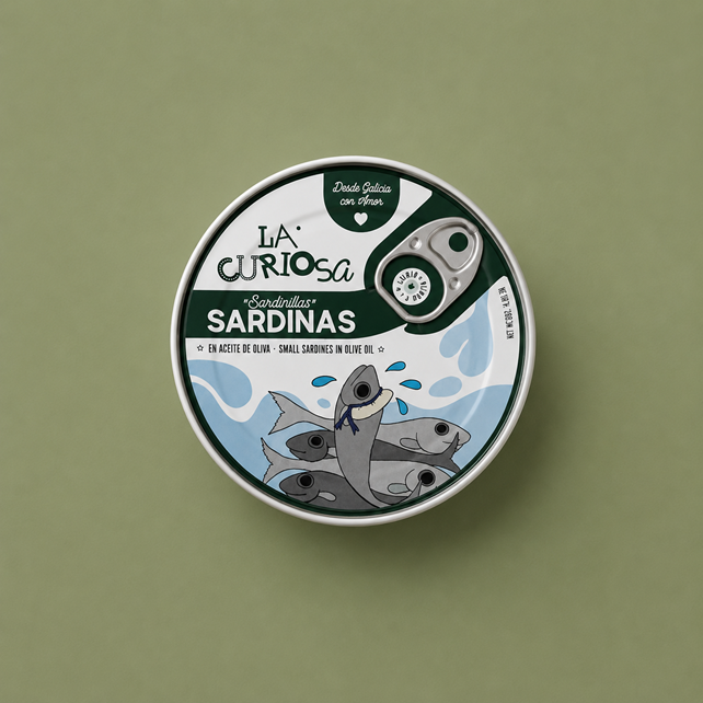 La curiosa - Small sardines in olive oil  (Coming Soon)