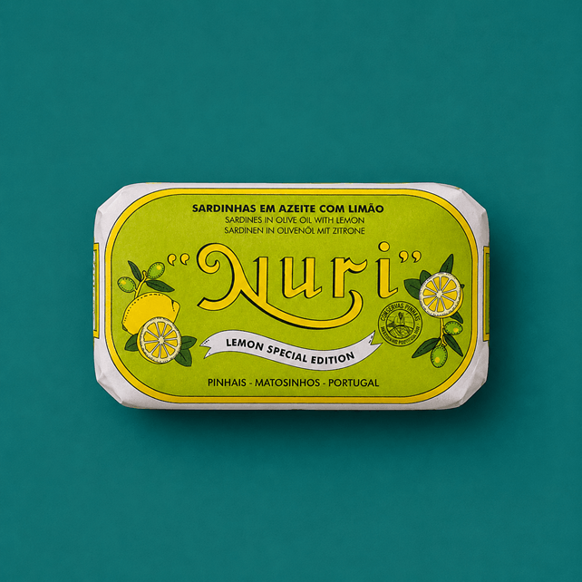 Nuri Sardines with Lemon – Special Edition (125g)