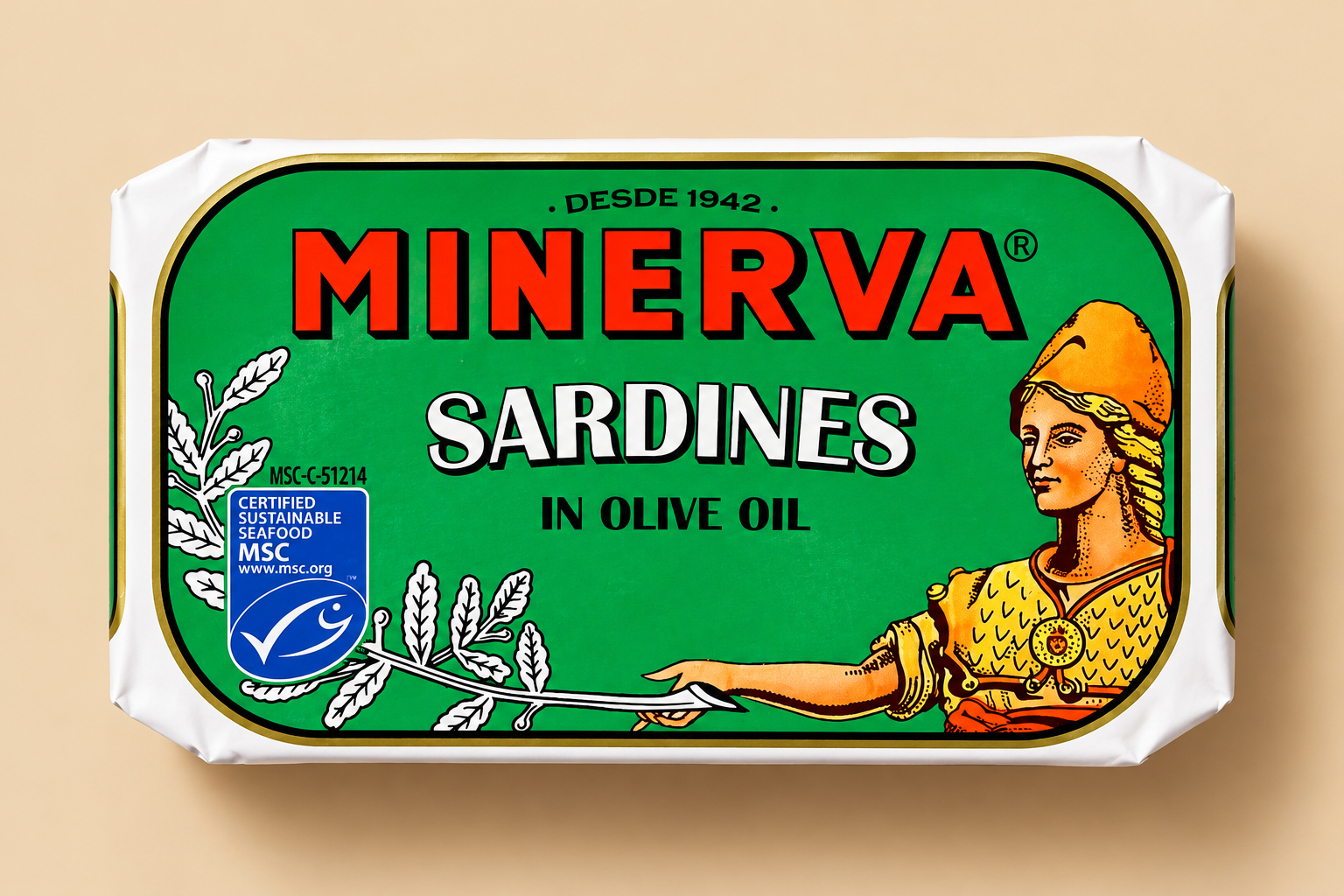 Minerva Sardines in Olive Oil - 120g