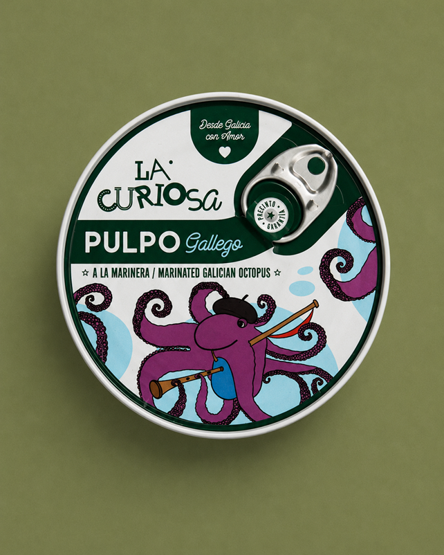 La Curiosa - Marinated Galician Octopus  (Coming Soon)