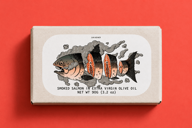 José Gourmet Smoked Salmon in Extra Virgin Olive Oil (90g)
