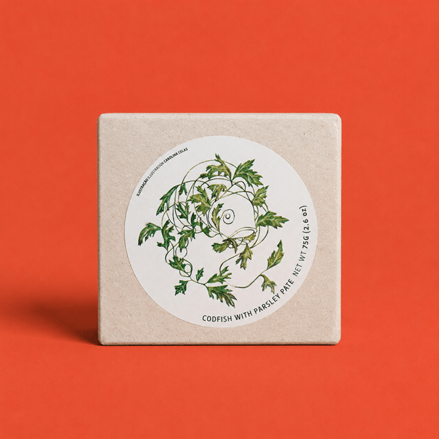 José Gourmet Codfish with Parsley Pâté (75g)
