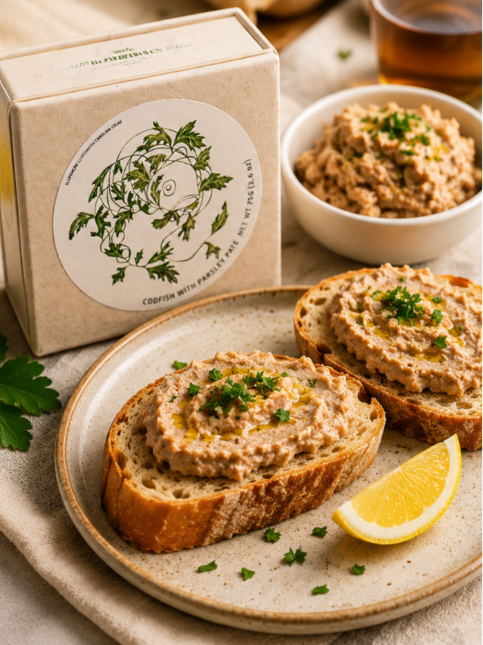 Tinned Codfish Recipe: Easy Codfish Pâté Toast