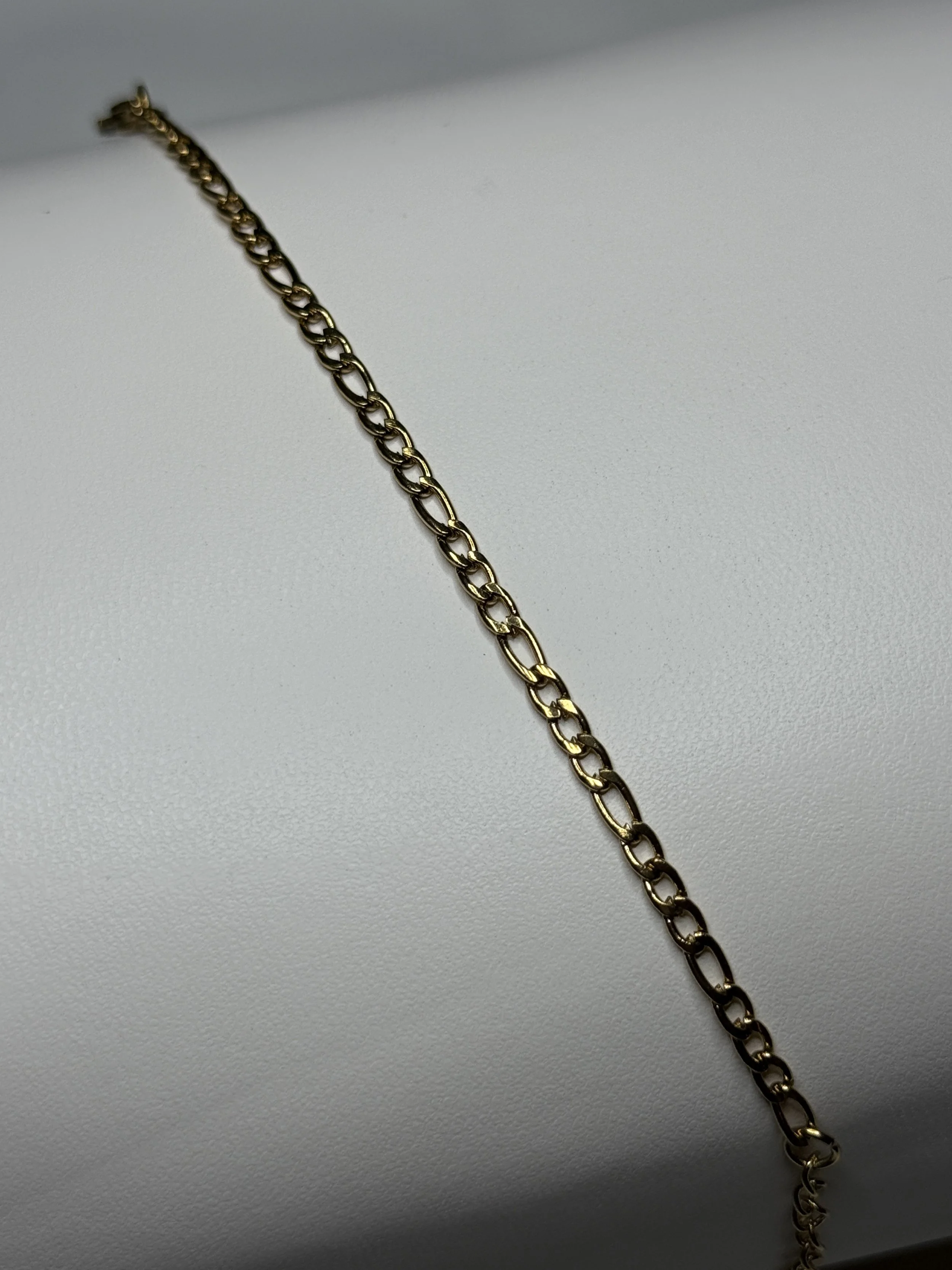 Gold Figaro Bracelet