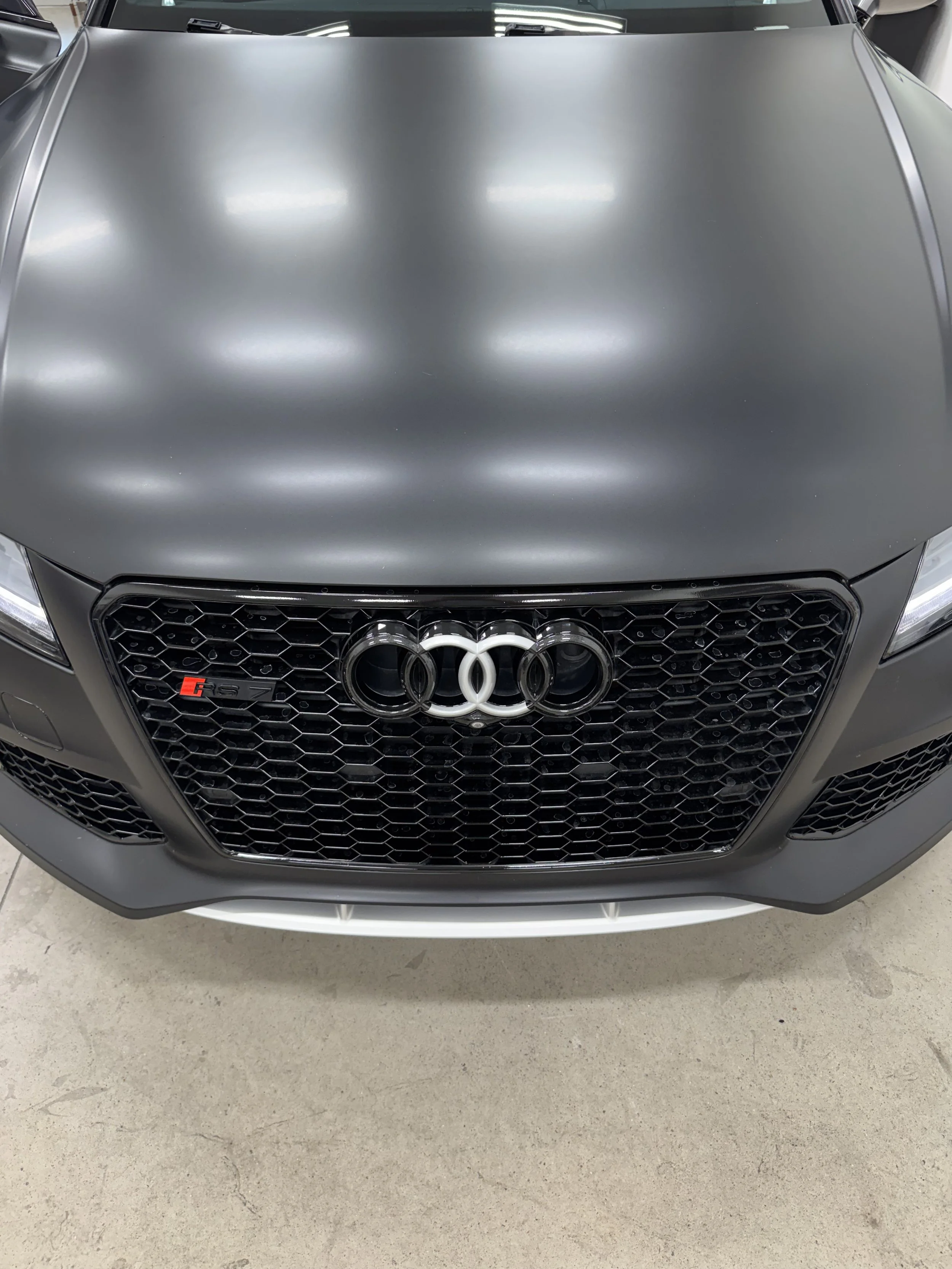 front of Audi Car, Paint Protection Film