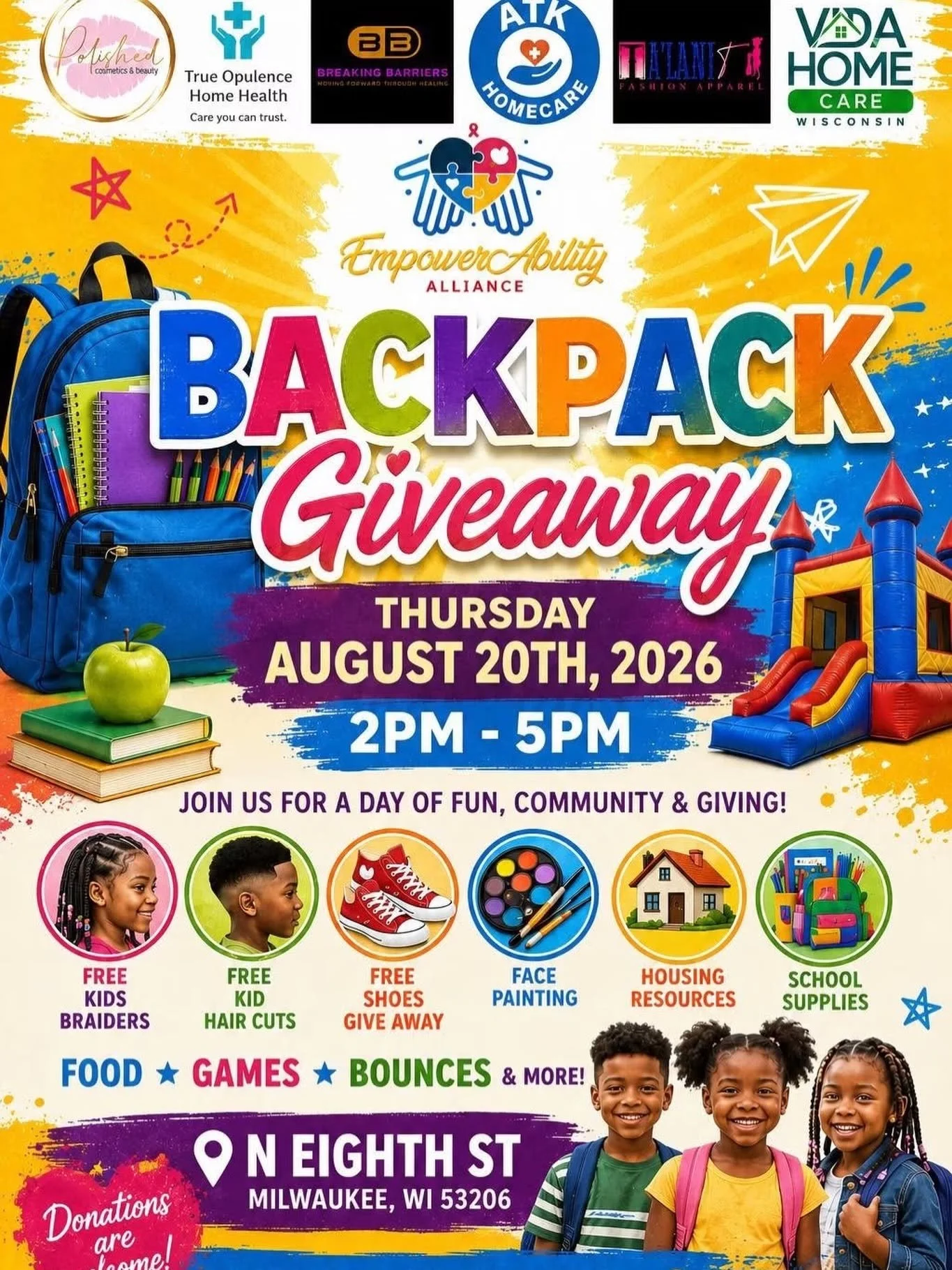 Backpack Giveaway
