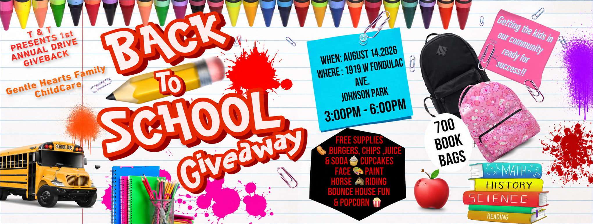 Back To school Giveaway