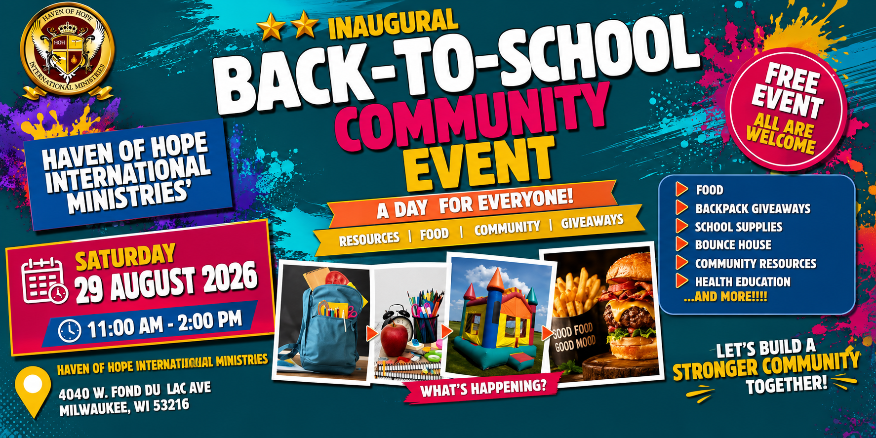 Back-To-School Community Event