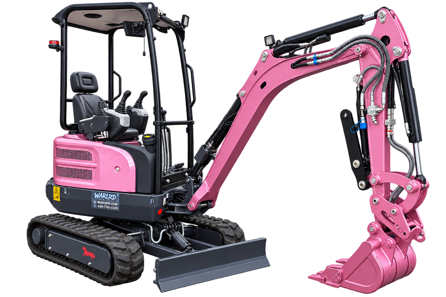 Hoe Malone RIPPA R18 Pro mini excavator