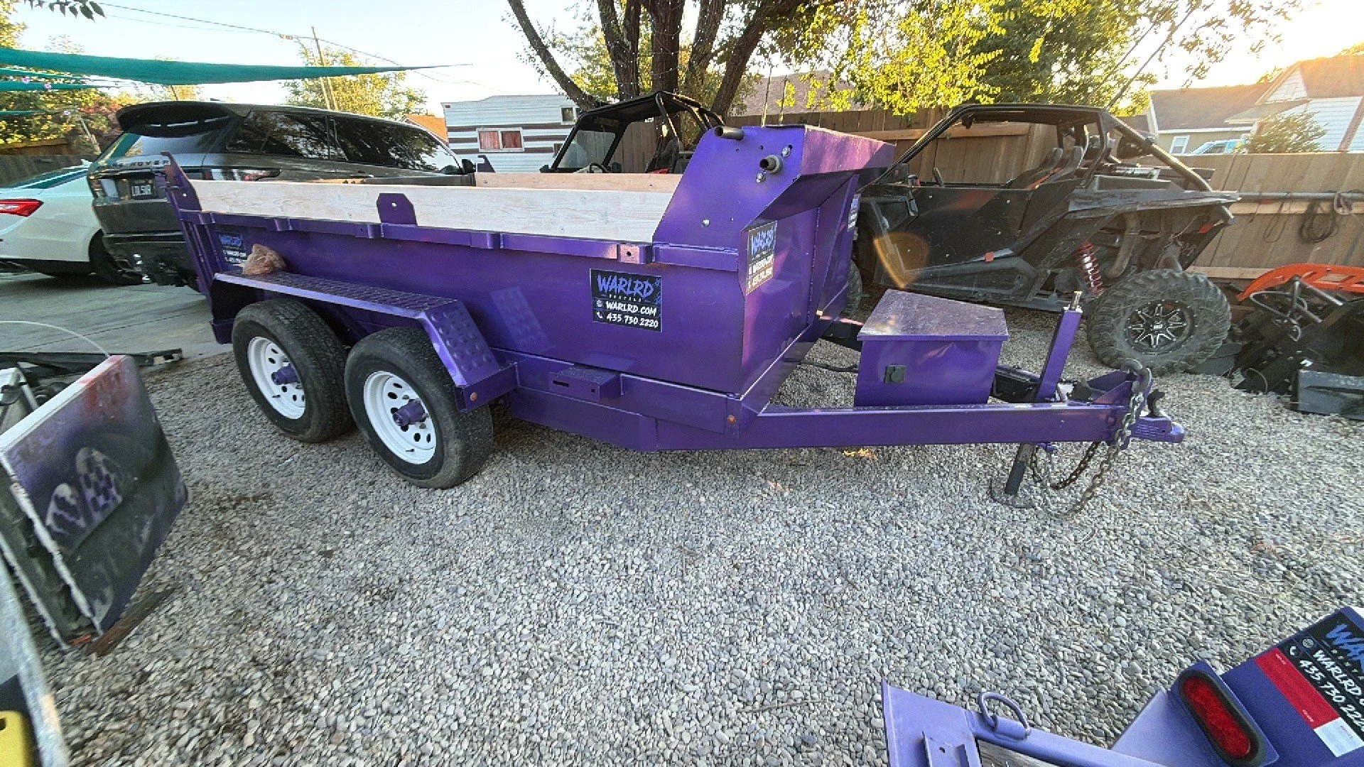 6x10 8k Payload Dump Trailer