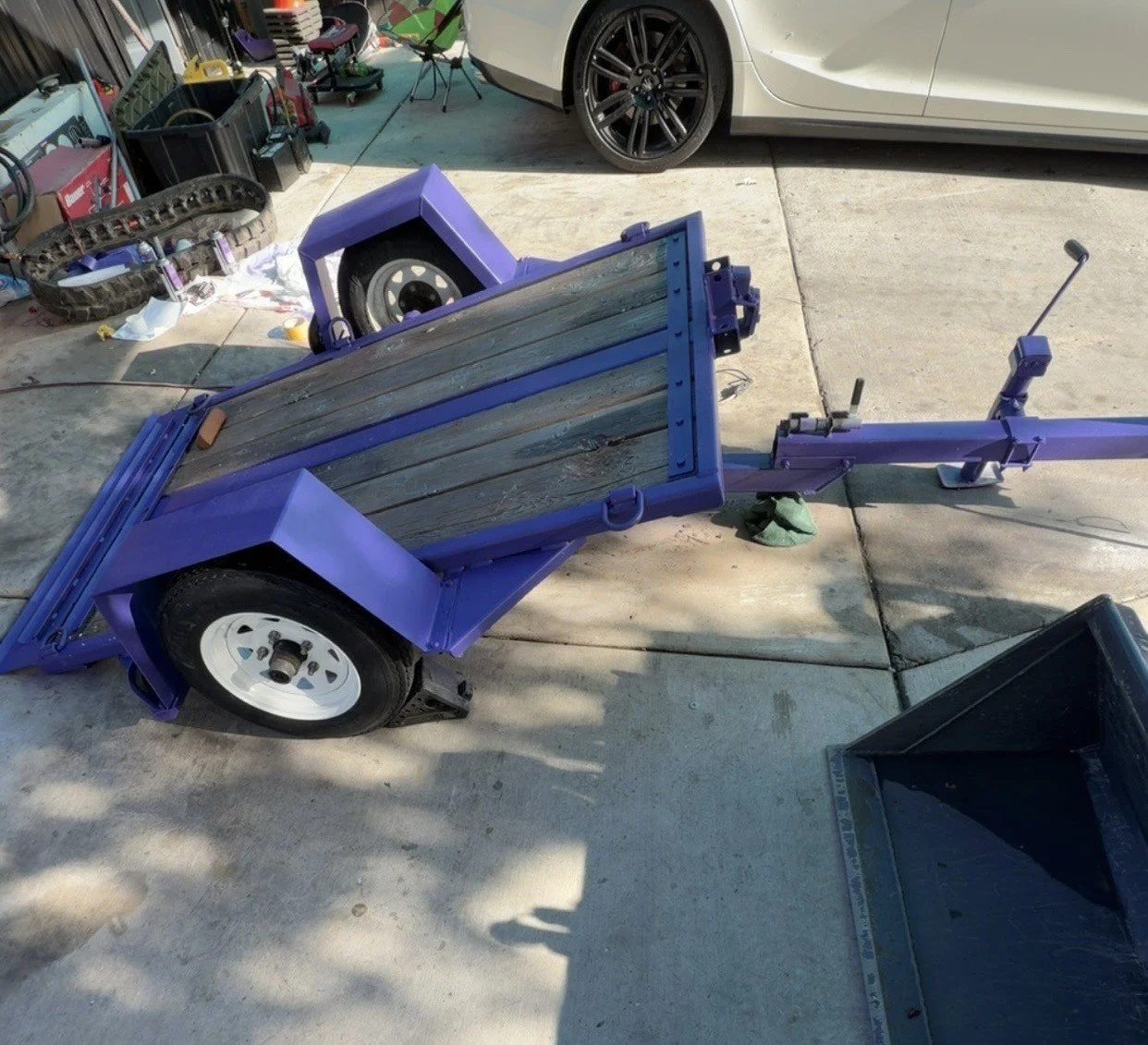 Small Tilt Trailer Rental