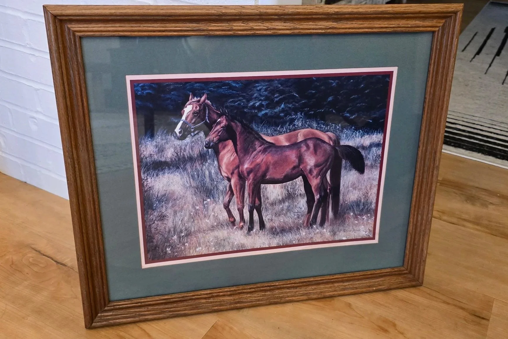 Vintage Horse Picture / Art