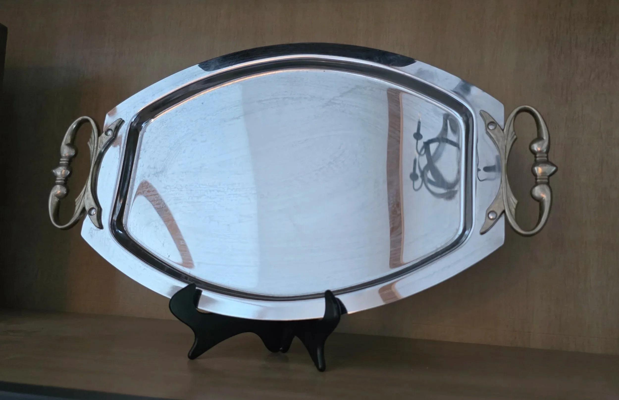 Vintage Silverplated Tray