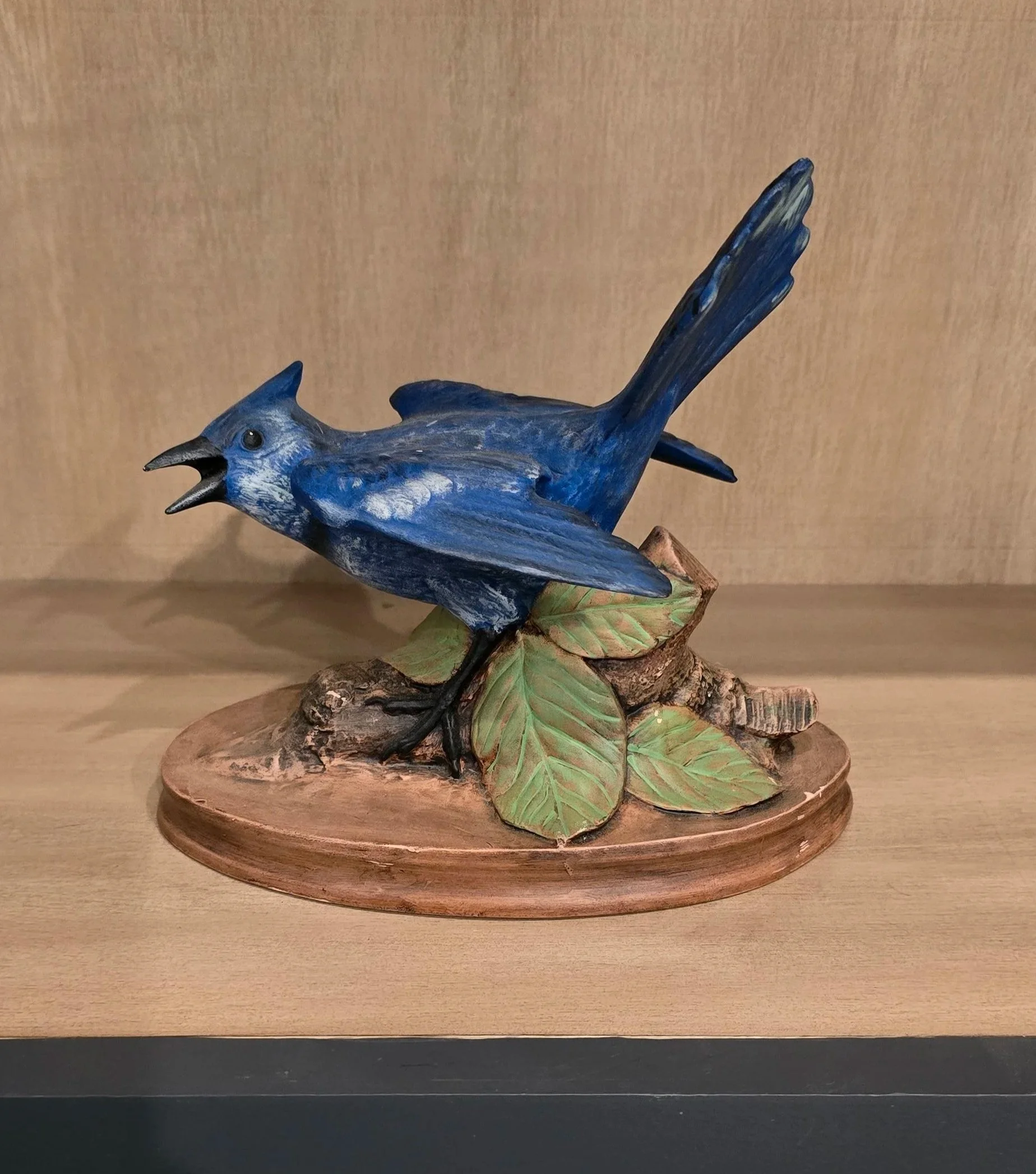 Vintage Blue Jay Figurine