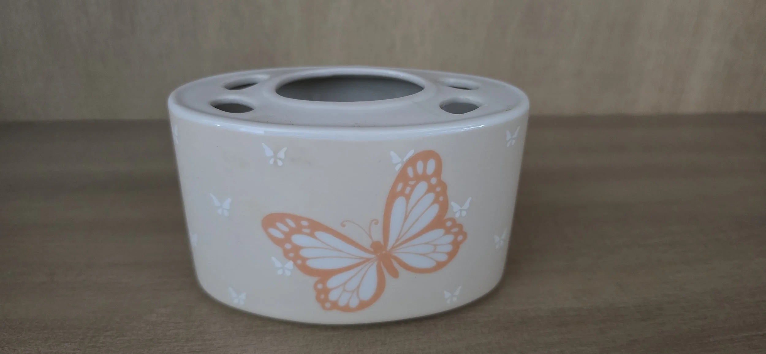 Vintage Butterfly Toothbrush Holder