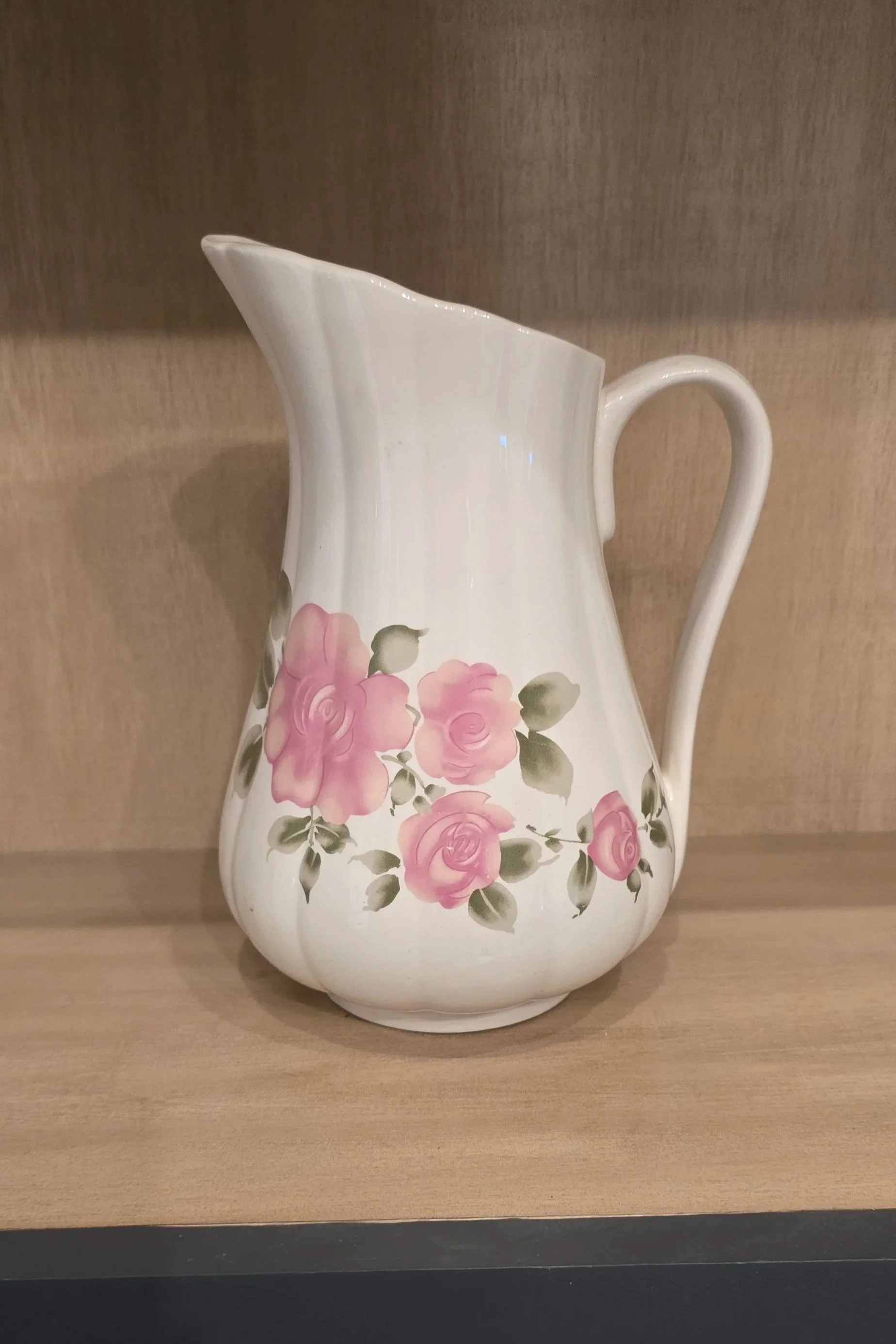 Vintage Gibson Floral Pitcher