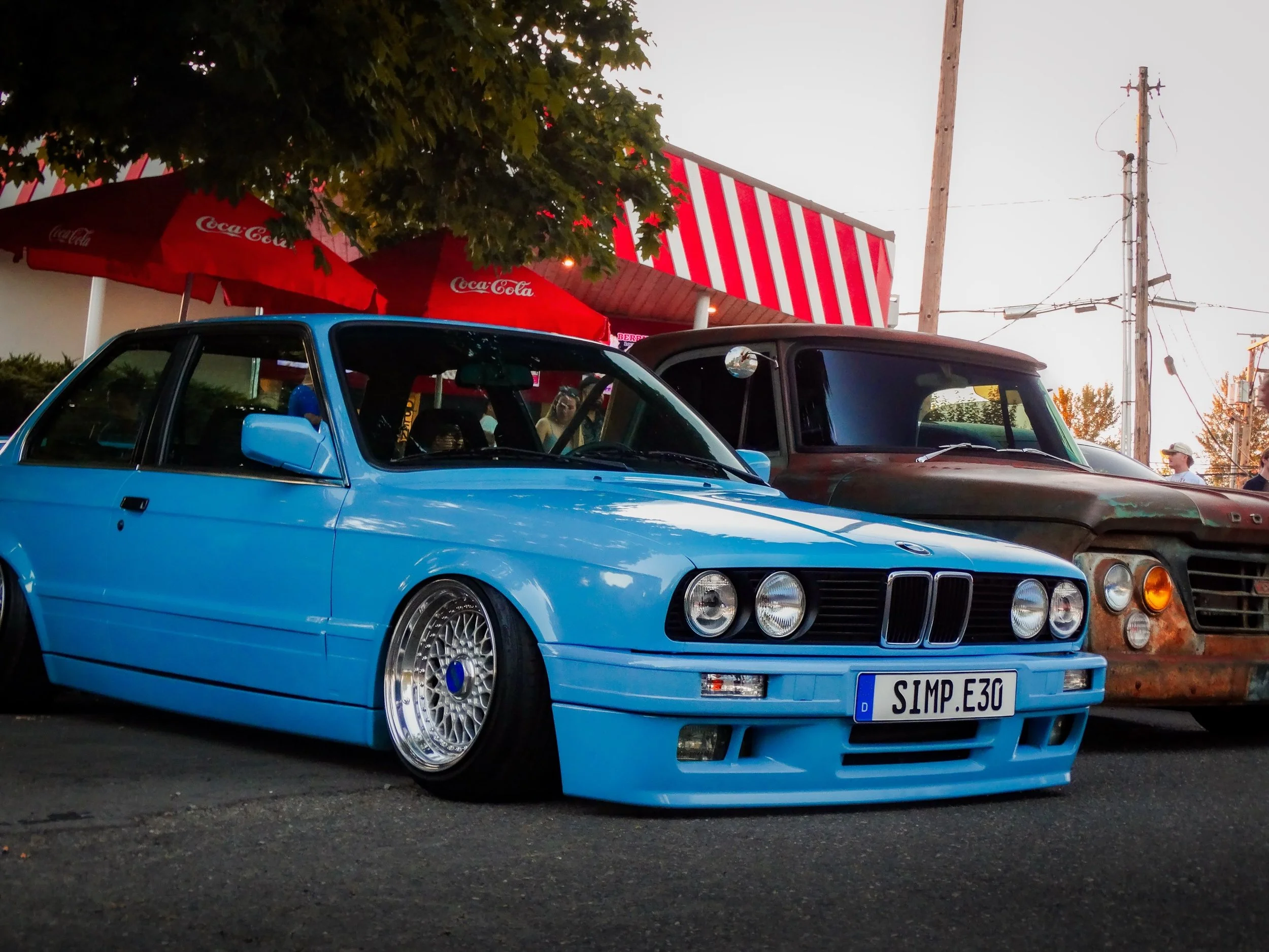 Finally made it to a wasted space meet 😮&zwj;💨🤞
-
-
-
-
-
-
-
-
-
-
-
-
-
-
-
-
-
-
-
-
-
-
-
-
-
-
-
-
-
#carsofinstagram #bmw #e30 #explore #carmeet

Lil beamer line up 🇩🇪

Had to get a close up🩵

Initial D vibes🙂&zwj;↕️

#losoutlawz

M2 pee
