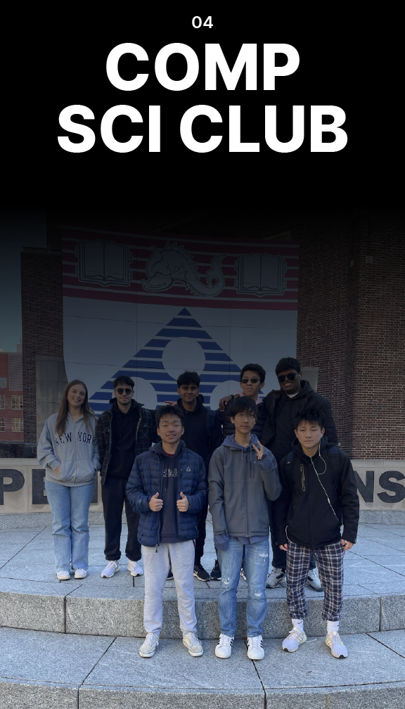 Computer Science Club members take a group photo at the UPenn Classic competition.