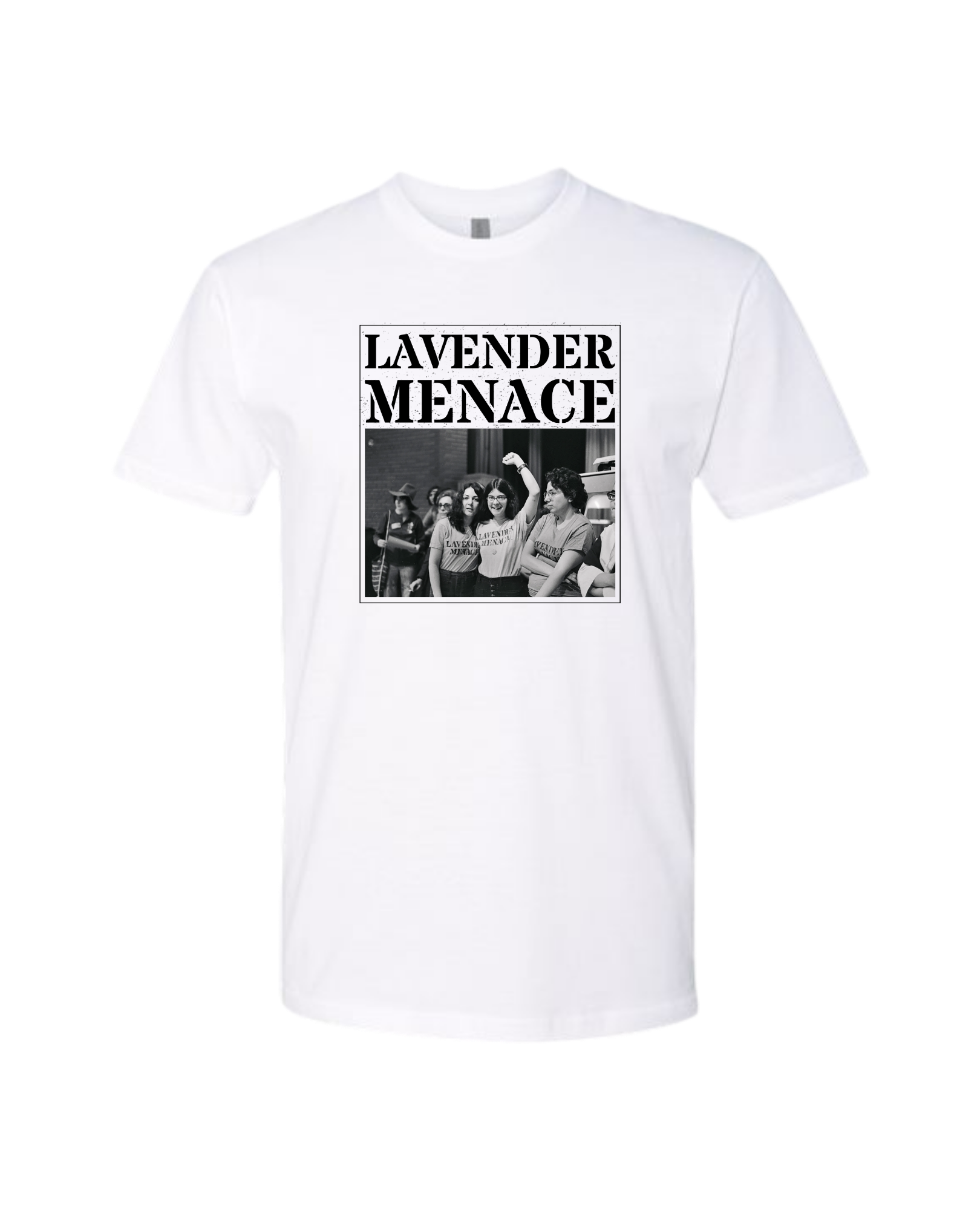 Lavender Menace Tee