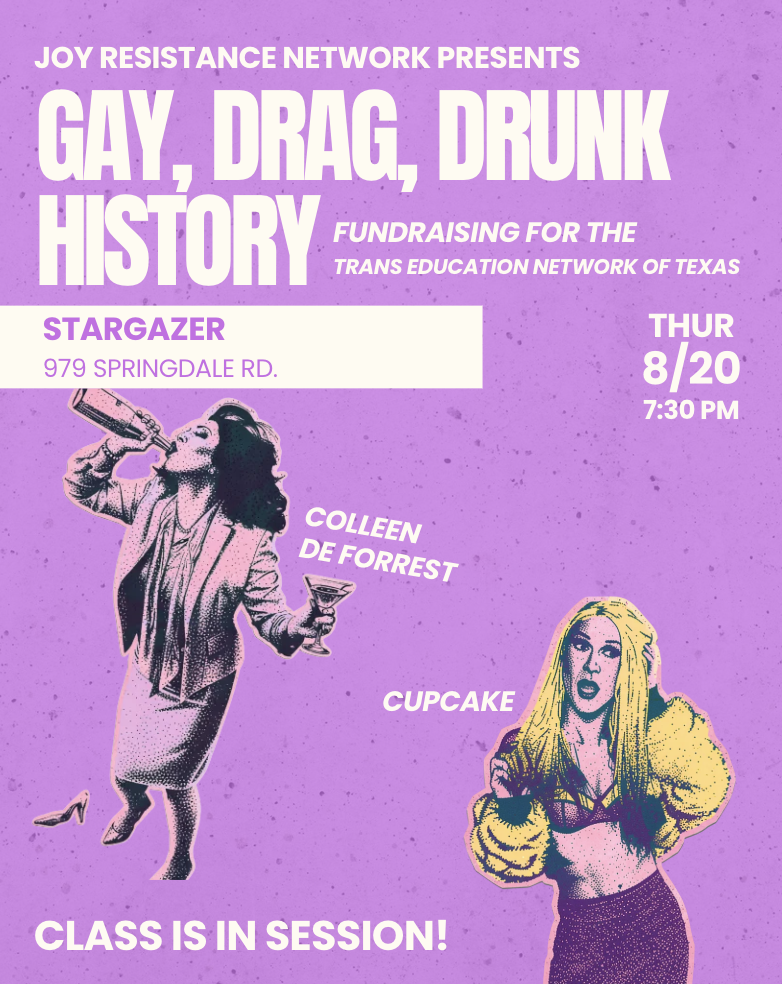 Gay, Drag, Drunk History