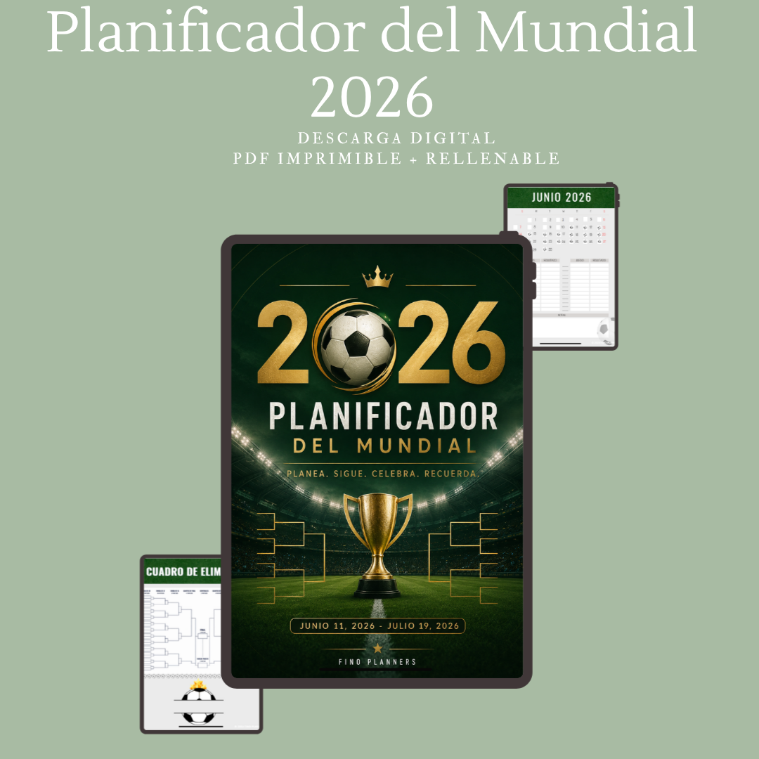 Planificador del Mundial 2026 | Organizador Digital del Torneo y Diario de Partidos