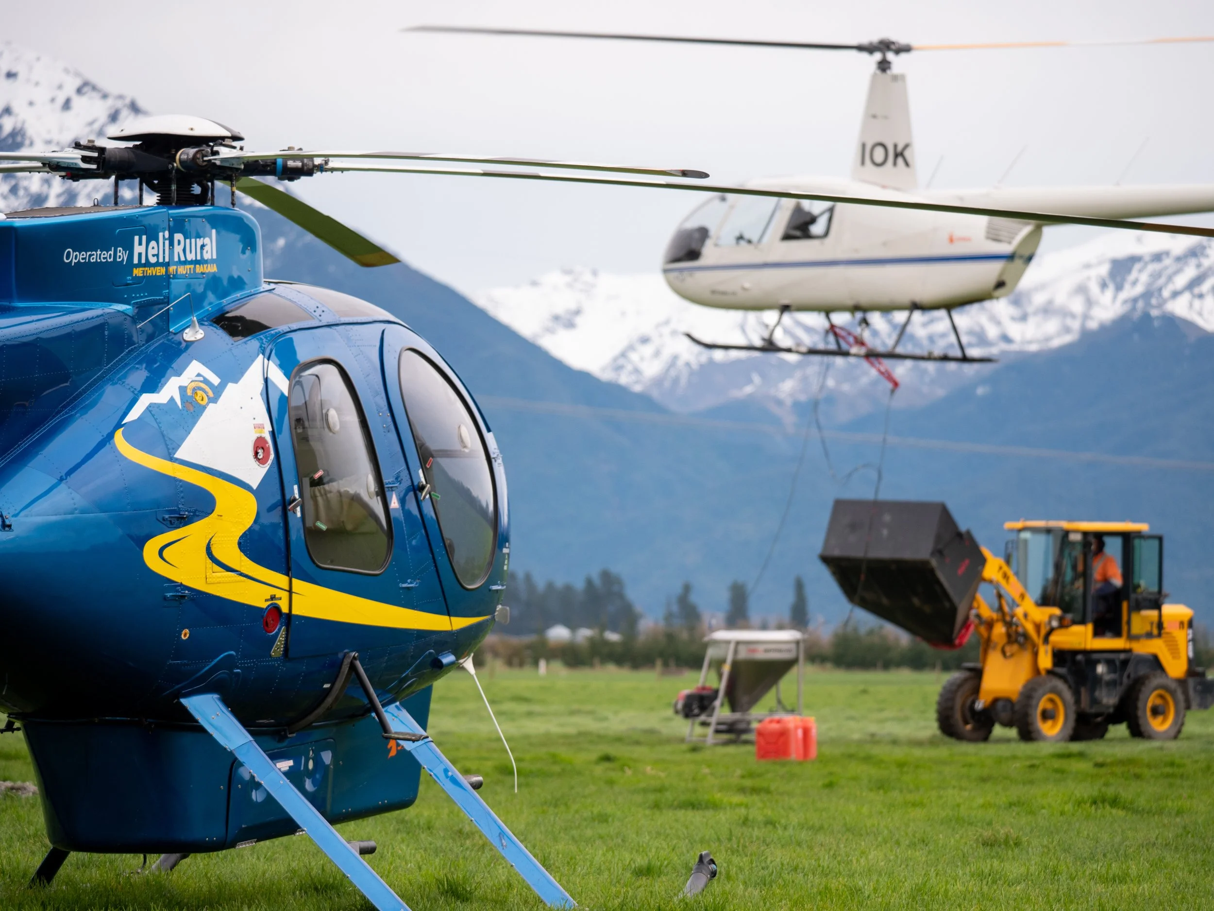 Why Helicopters Are a Game-Changer for Spreading Fertiliser
