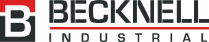Logo of B. Beckenell Industrial, featuring black and red text.