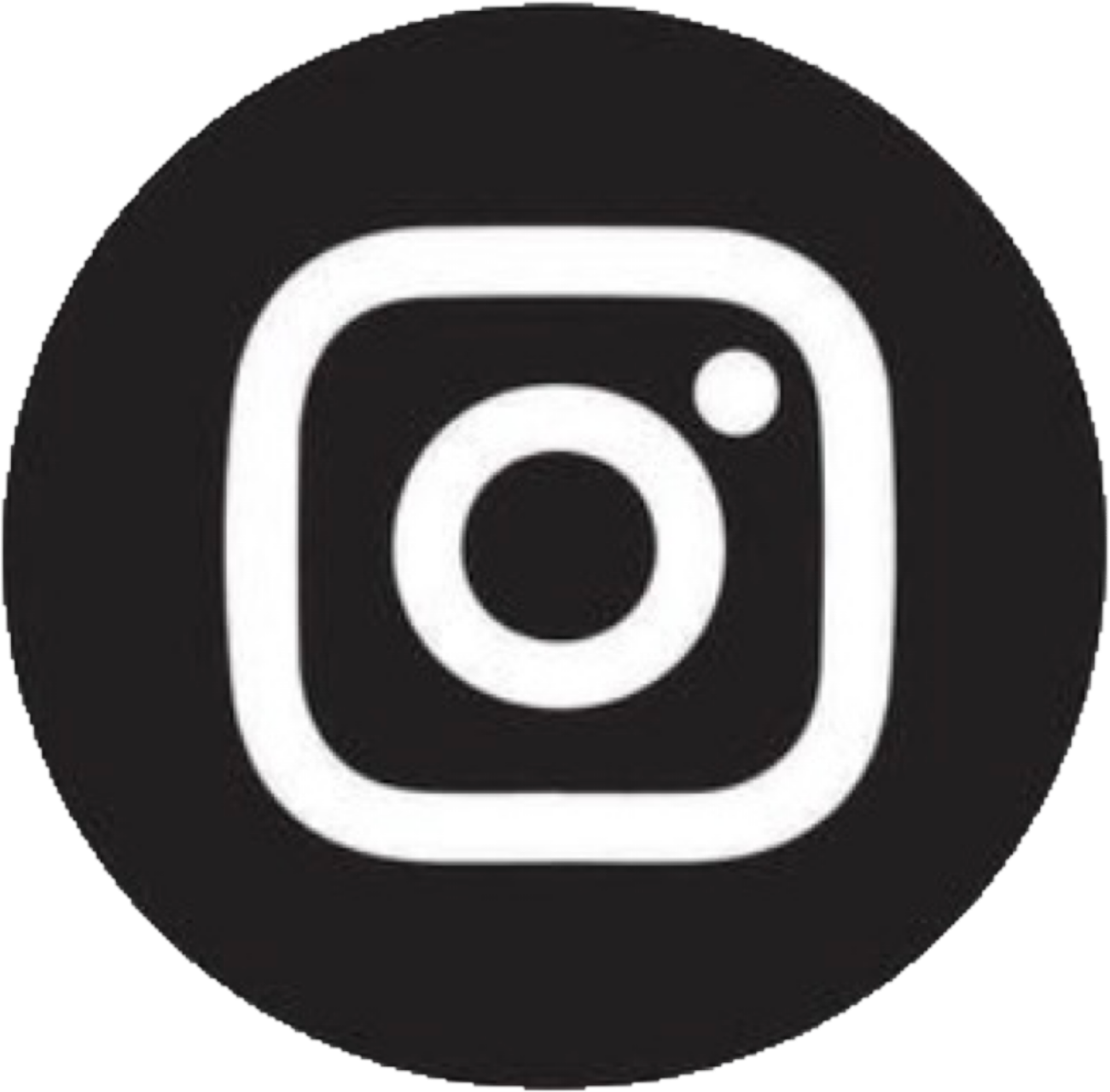 Instagram logo in black and white